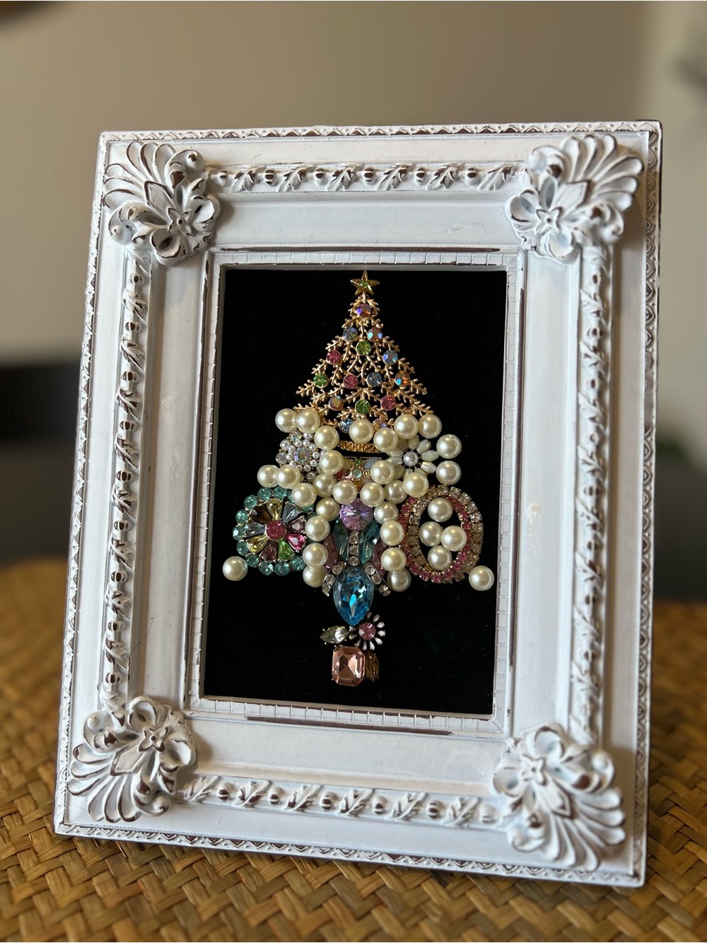 Upcycled Vintage Jewelry Art